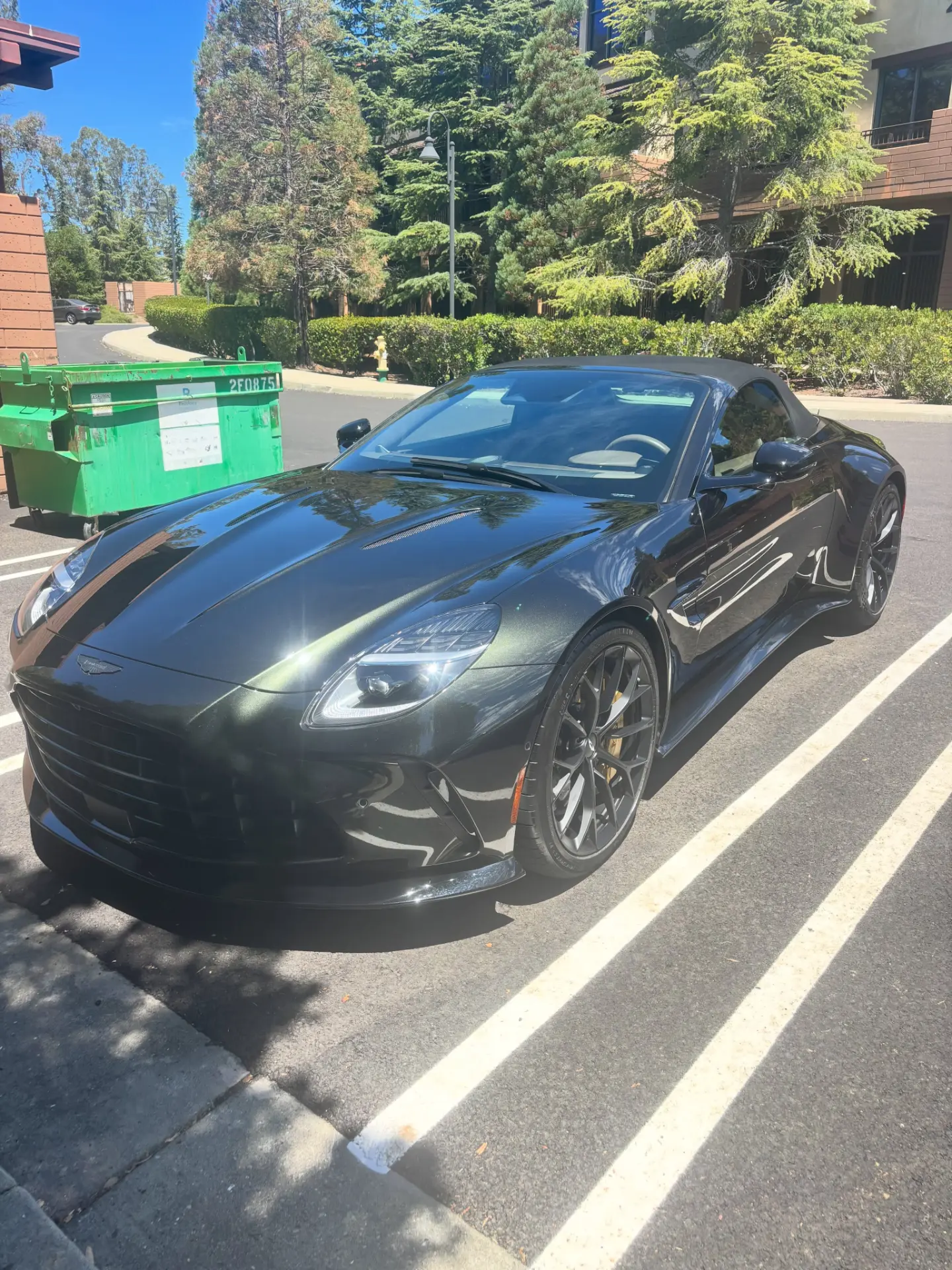 Luxury Aston Martin Vantage Roadster detailed by WMD Detailing in San Francisco